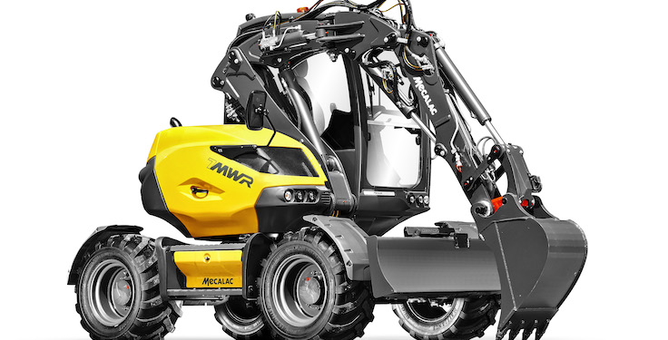 Mecalac wheeled excavators provide flexibility, versatility