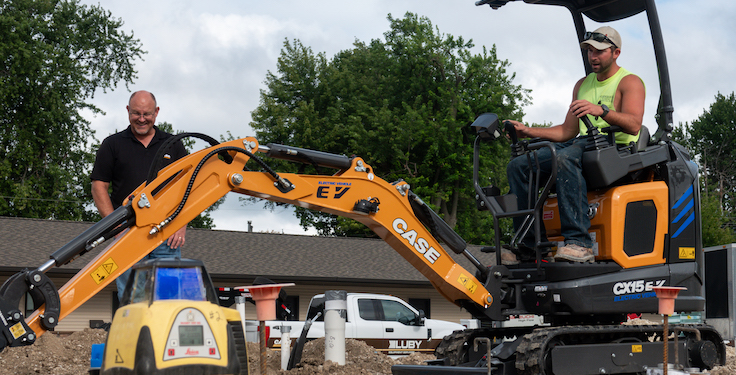 Case’s first all-electric mini excavator debuts
