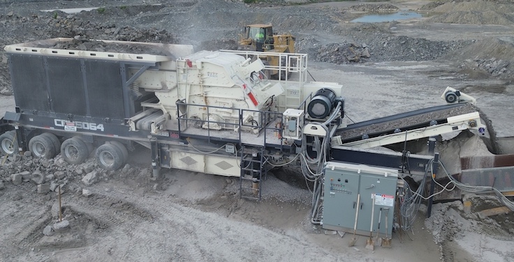 Cedarapids showcases HSI impactor plant at ConExpo-Con/Agg