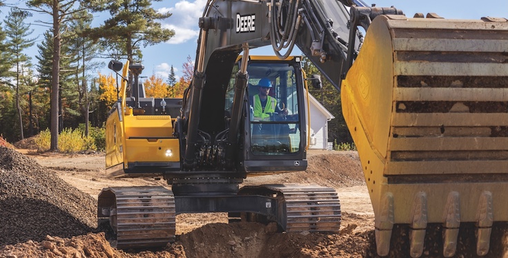 John Deere launches P-Tier midsize excavators