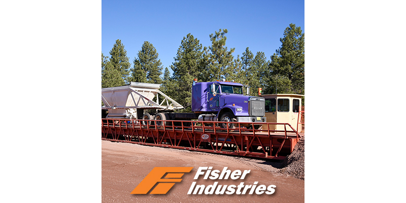 Fisher Industries: Portable Truck Scale