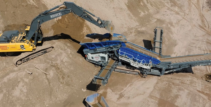 Pierce Builders doing more with Kleemann screening plants