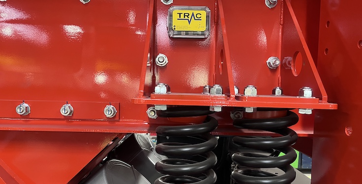 Terex’s TRAC vibration analysis system is available for screening equipment across Terex Material Processing brands. (Photo: Terex)