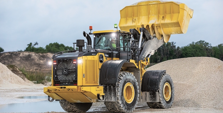 John Deere launches pair of wheel loaders